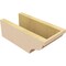 Ekena Millwork 6in. W x 4in. H x 12in. L Garner Woodgrain TimberThane Rafter Tail, Primed Tan RFTUR06X04X12GARRCPR - alternate 5